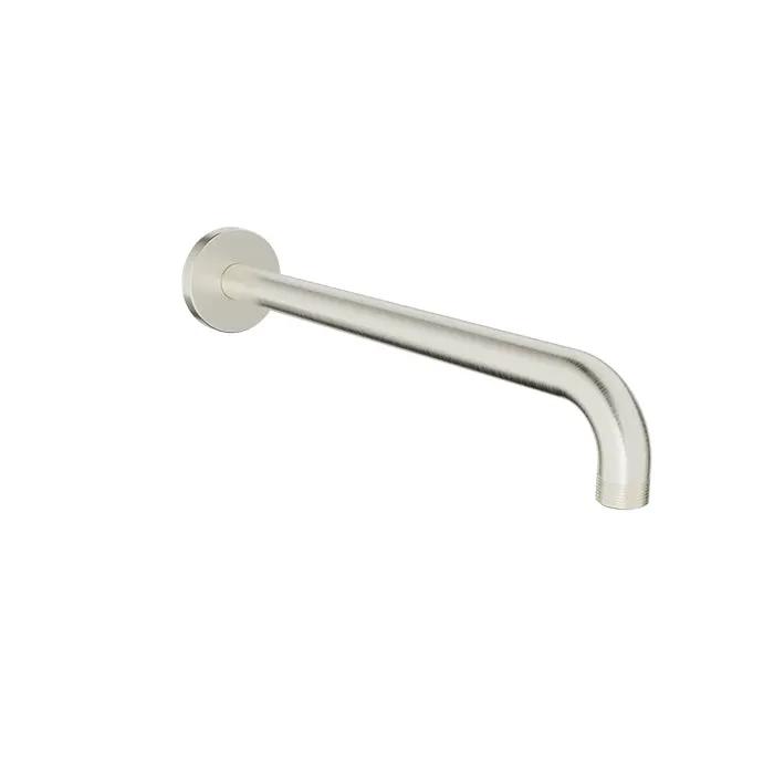 Baril Shower Components 12 inch Shower Arm with Flange by Baril