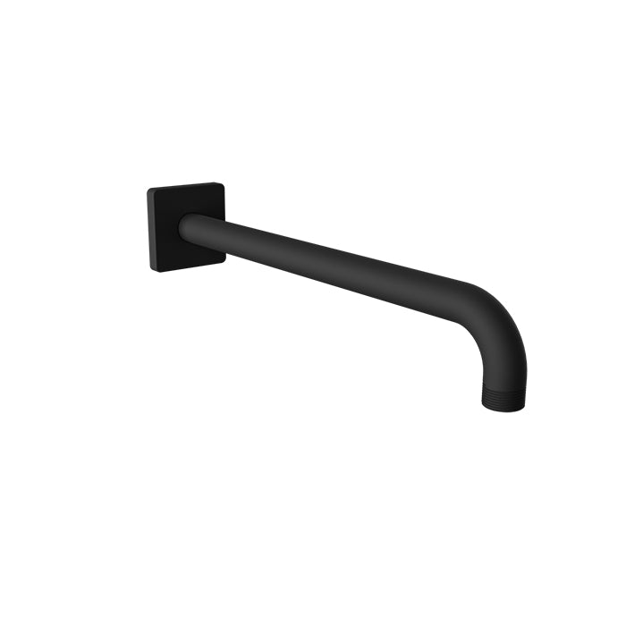 Baril Shower Components 12 inch Shower Arm with Flange by Baril