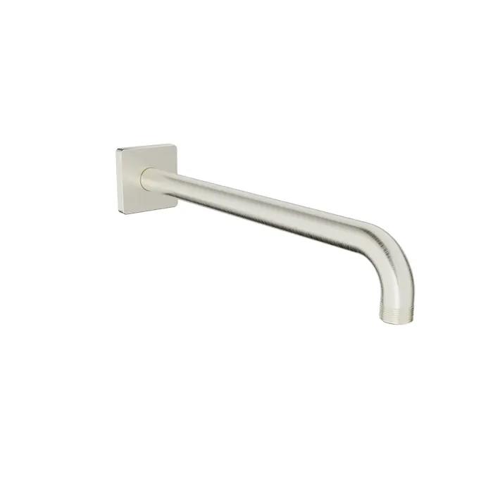 Baril Shower Components 12 inch Shower Arm with Flange by Baril