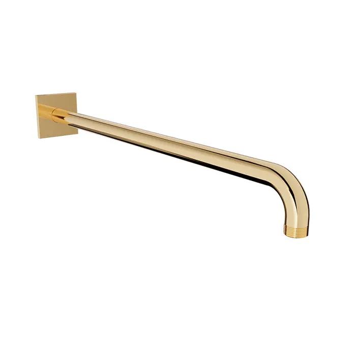 Baril Shower Components 18 inch Shower Arm with Flange by Baril