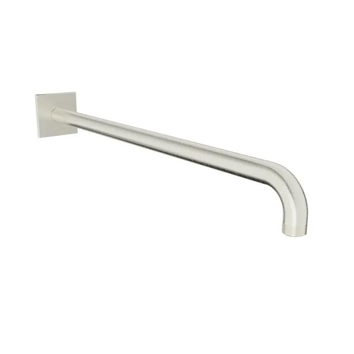 Baril Shower Components 18 inch Shower Arm with Flange by Baril