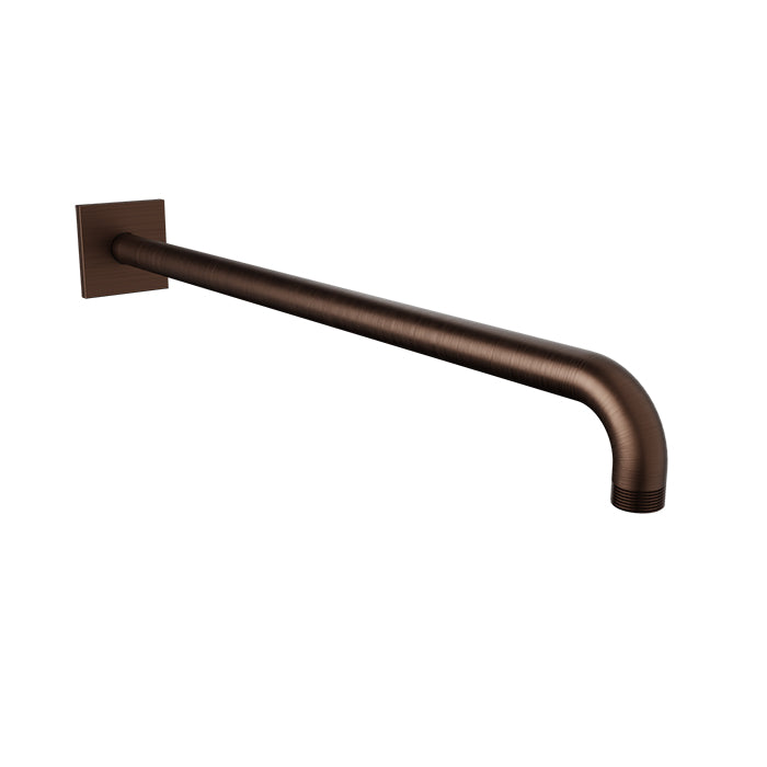 Baril Shower Components 18 inch Shower Arm with Flange by Baril