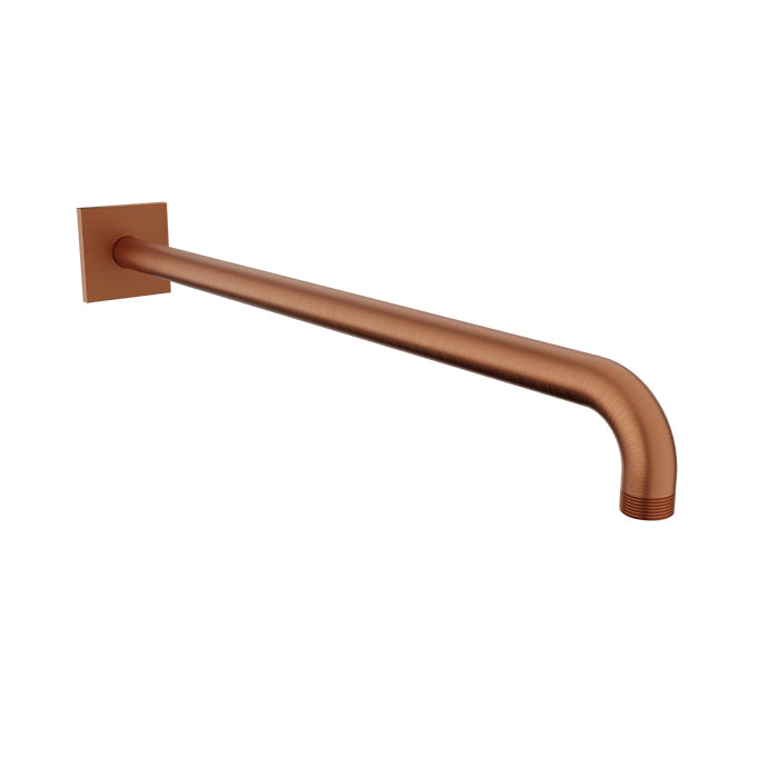 Baril Shower Components 18 inch Shower Arm with Flange by Baril