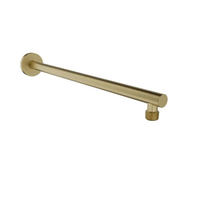Baril Shower Components 18 inch Shower Arm with Flange by Baril