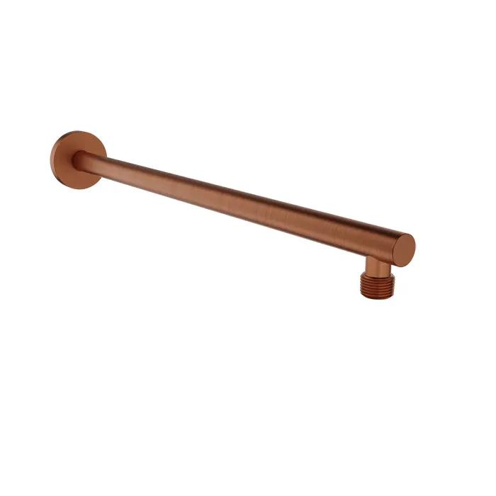 Baril Shower Components 18 inch Shower Arm with Flange by Baril