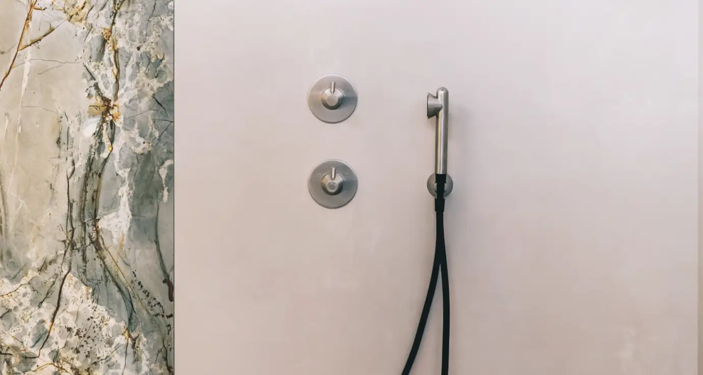 brushed shower