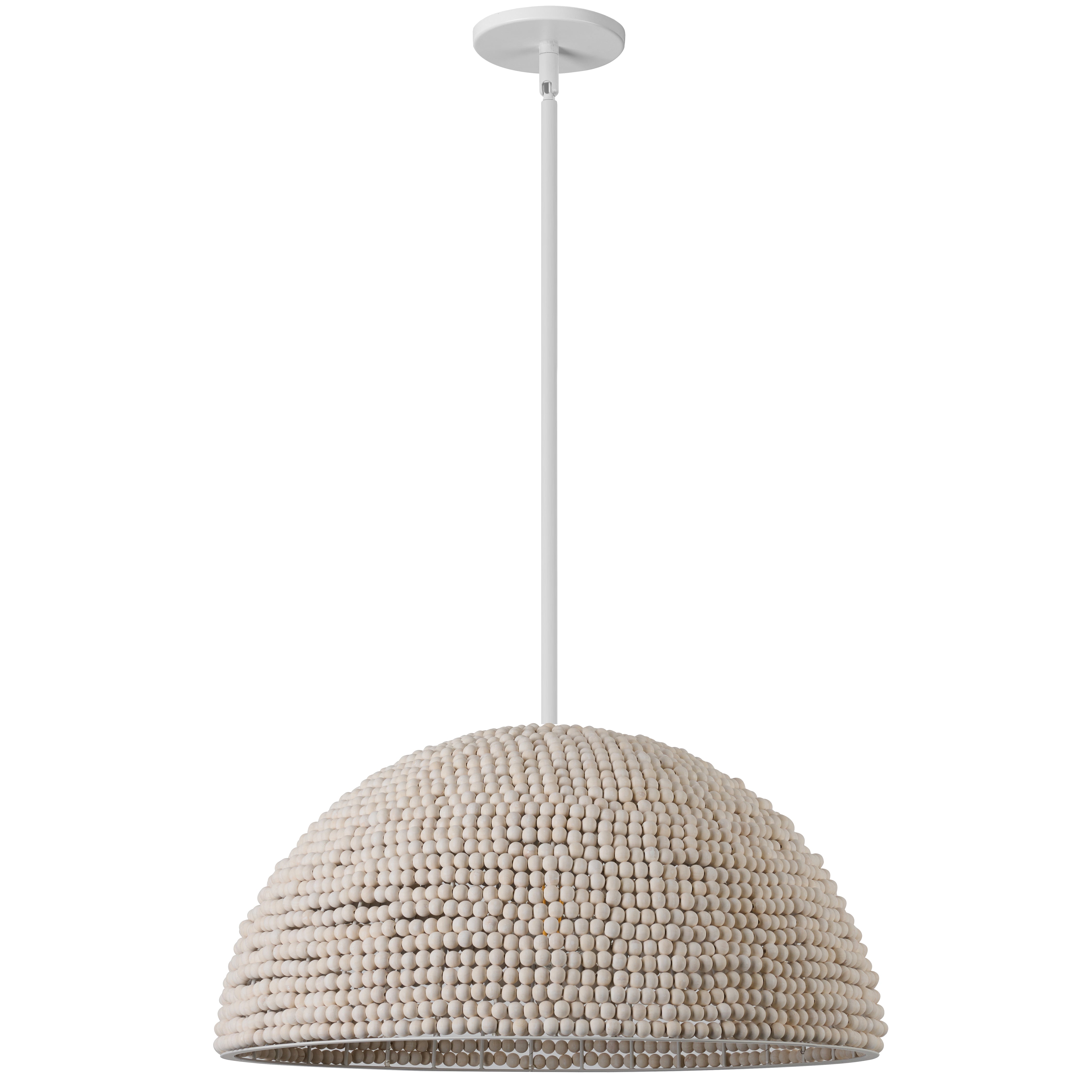 vintage white pendant light