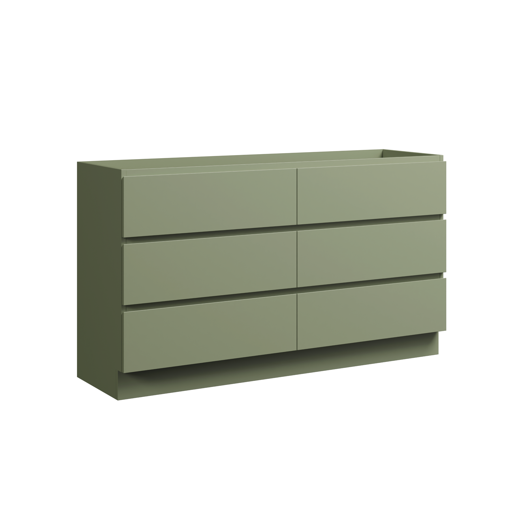 Timberline Brockton 60" x 18" x 34.5" Floor Standing Vanity