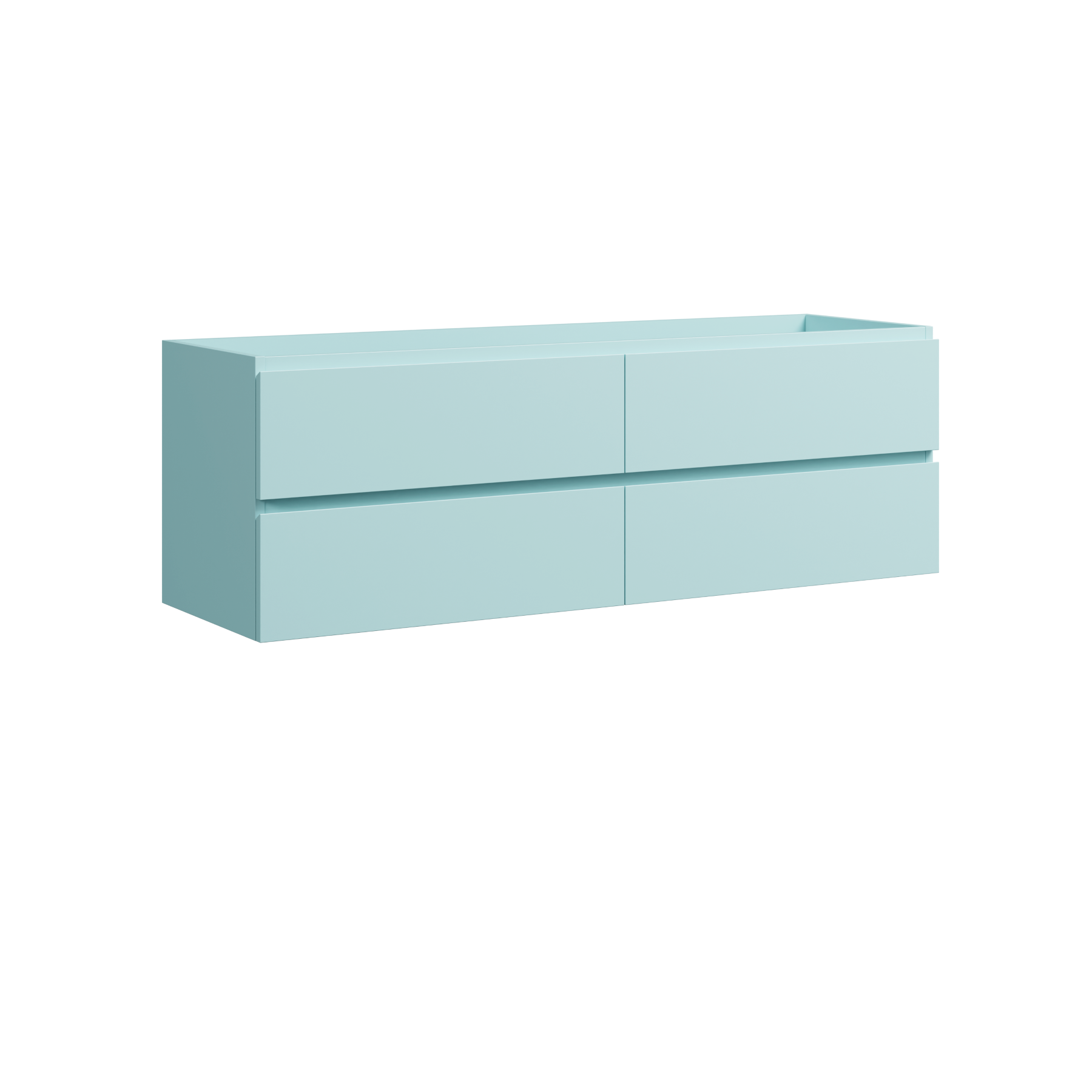 Timberline Brockton 60" x 18" x 20" Wall Mounted Vanity by Timberline