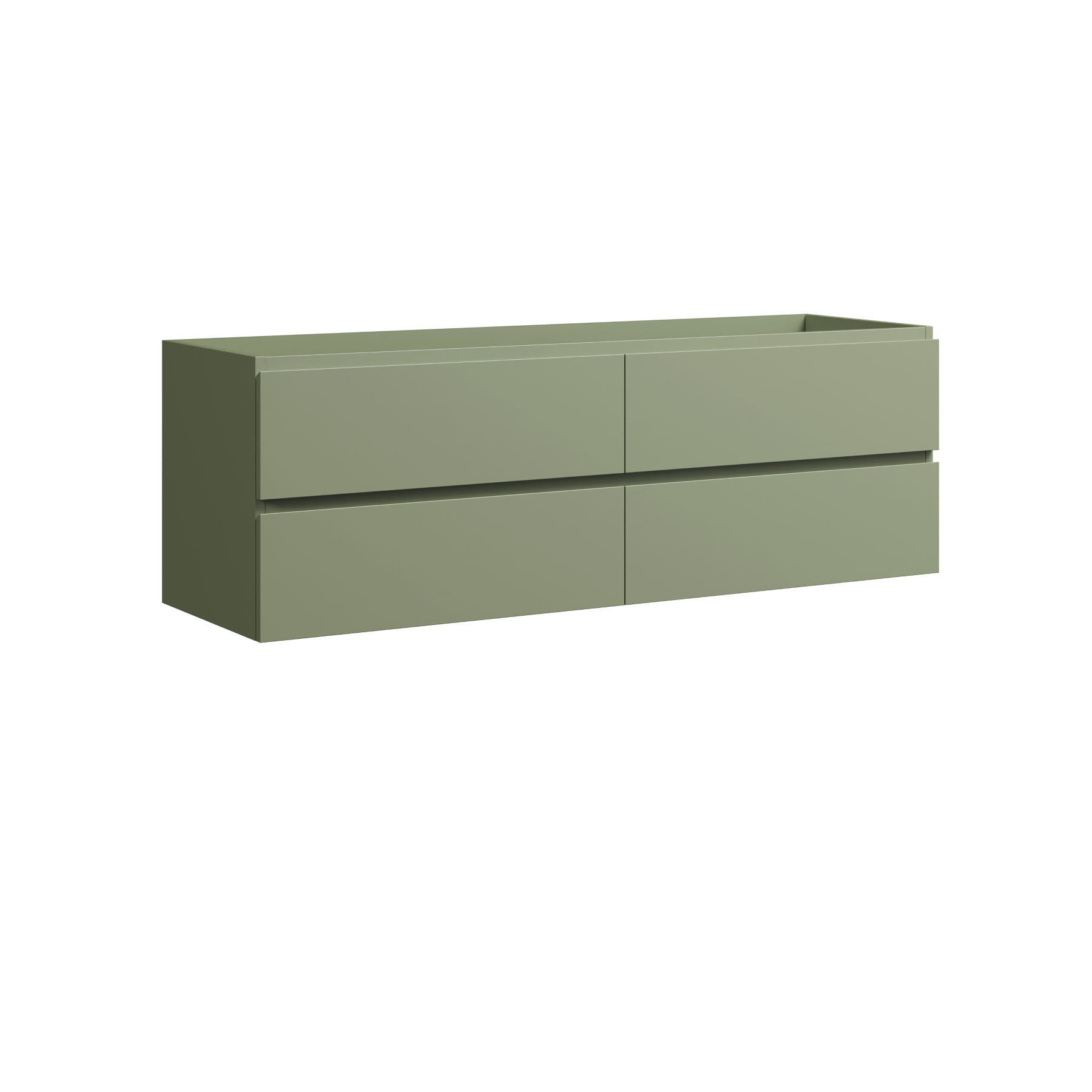 Timberline Brockton 60" x 18" x 20" Wall Mounted Vanity by Timberline