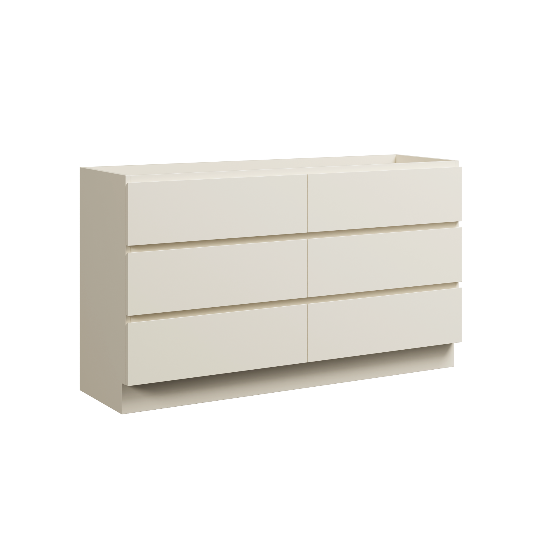 Timberline Brockton 60" x 18" x 34.5" Floor Standing Double Vanity