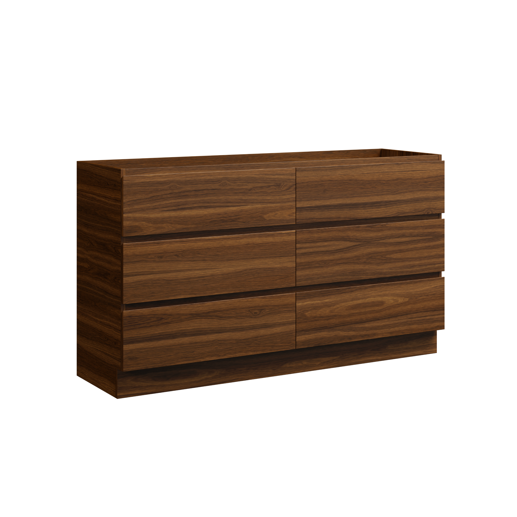 Timberline Brockton 60" x 18" x 34.5" Floor Standing Double Vanity