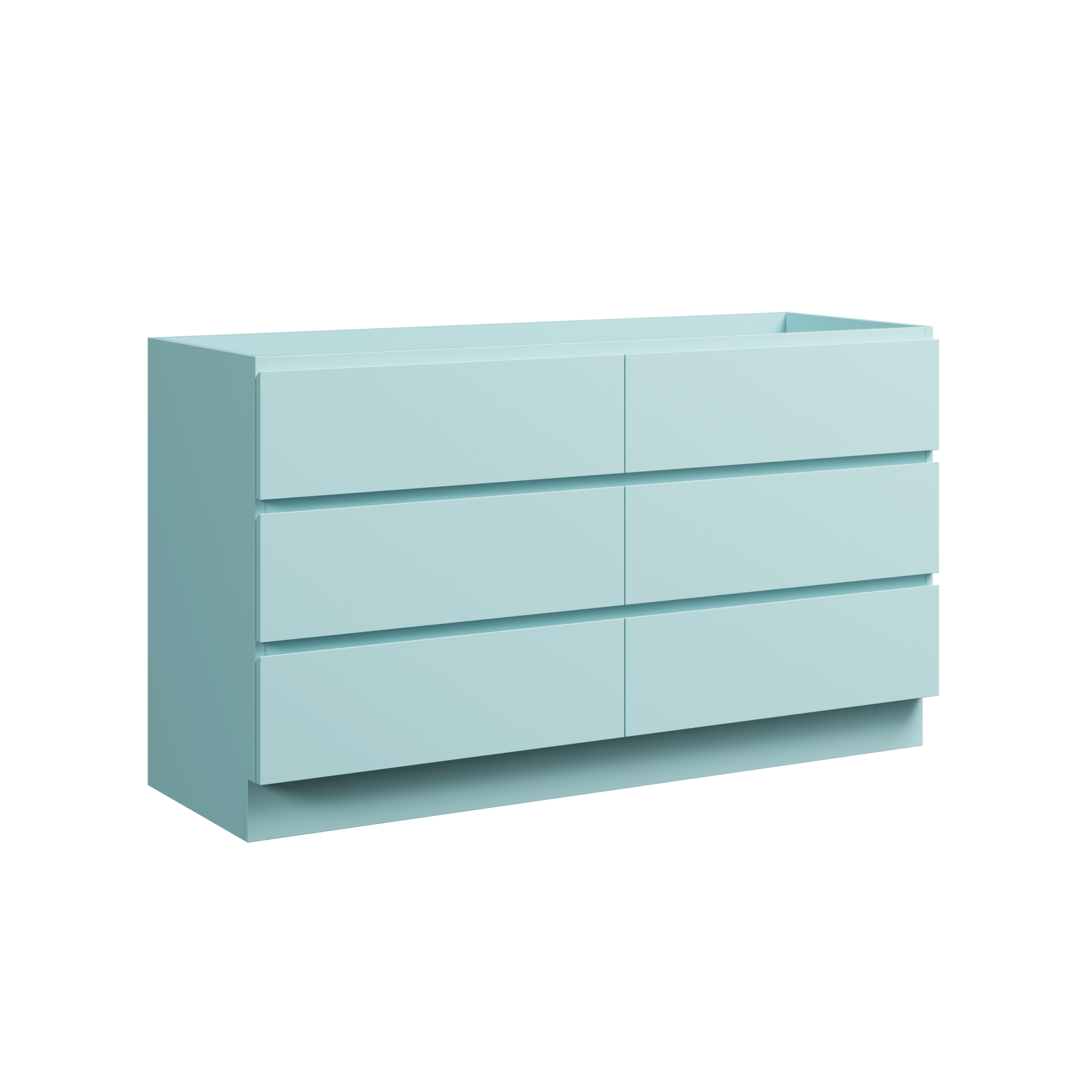 Timberline Brockton 60" x 21" x 34.5" Floor Standing Double Vanity