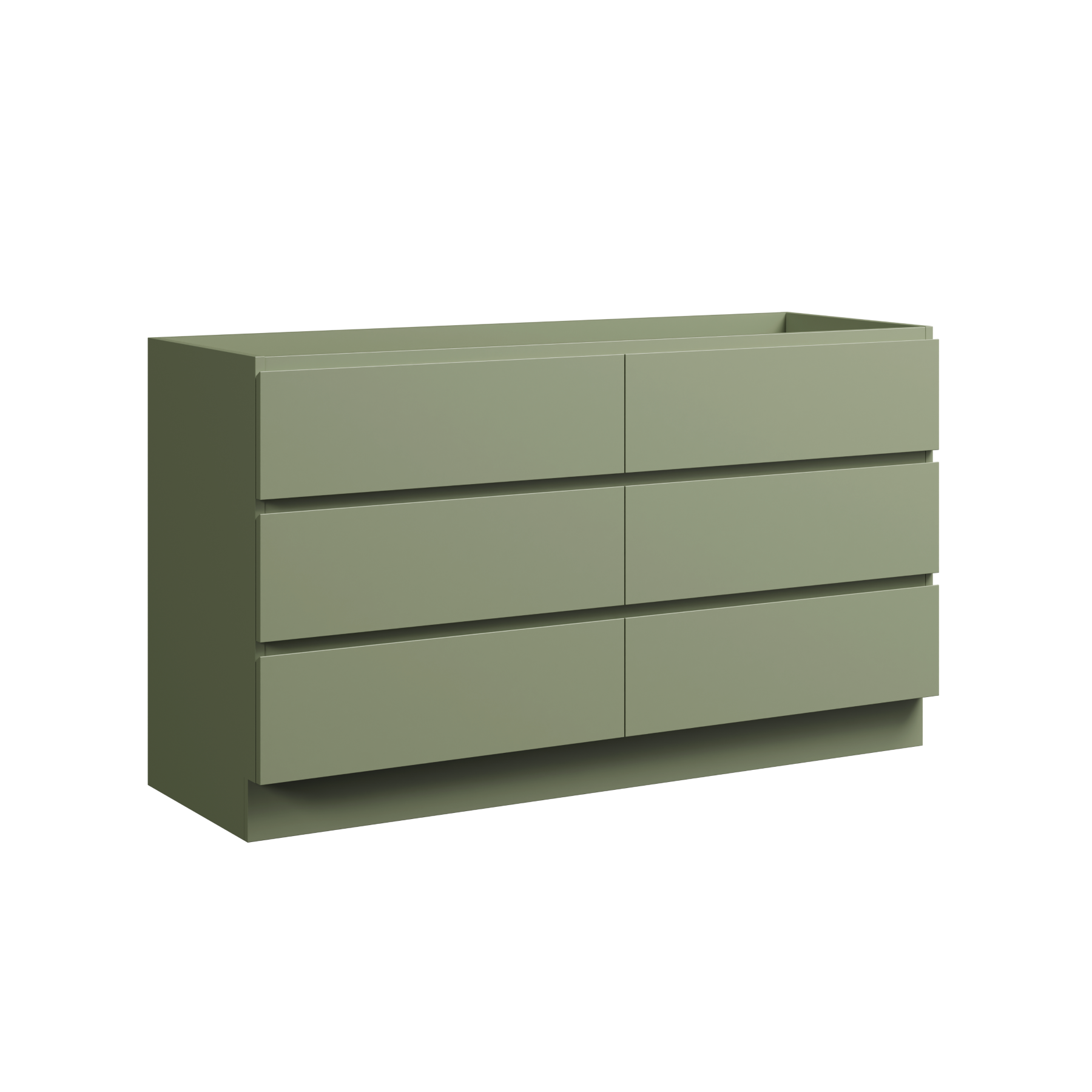 Timberline Brockton 60" x 21" x 34.5" Floor Standing Double Vanity