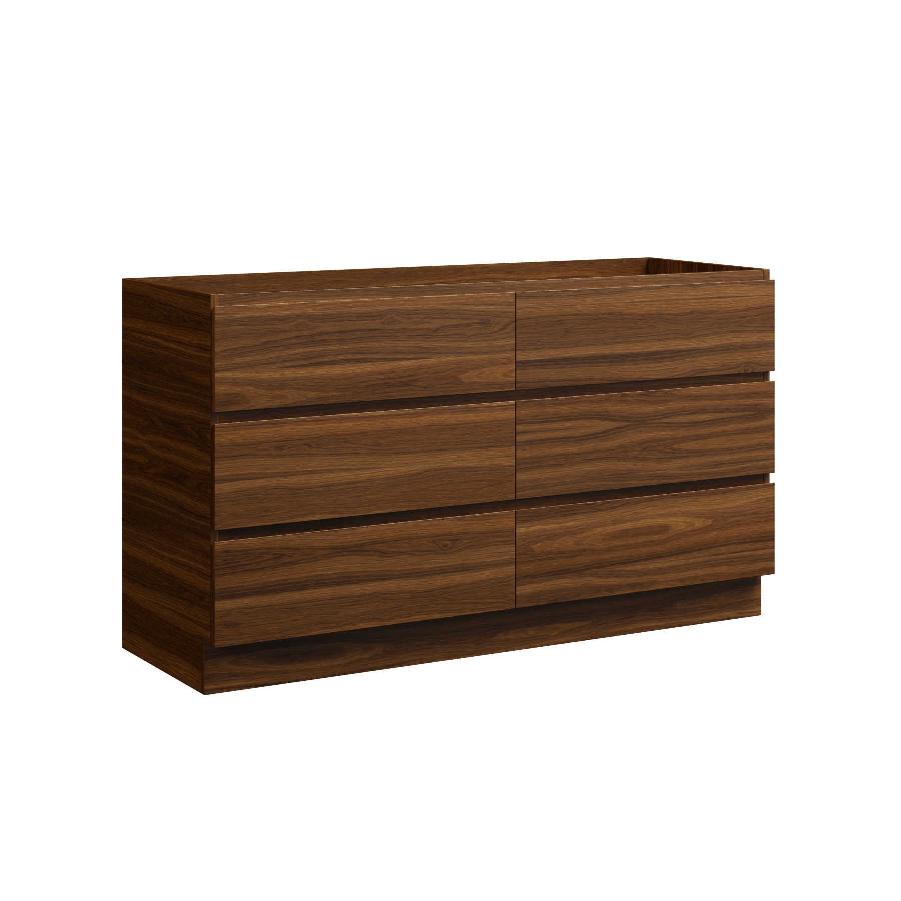 Timberline Brockton 60" x 21" x 34.5" Floor Standing Double Vanity