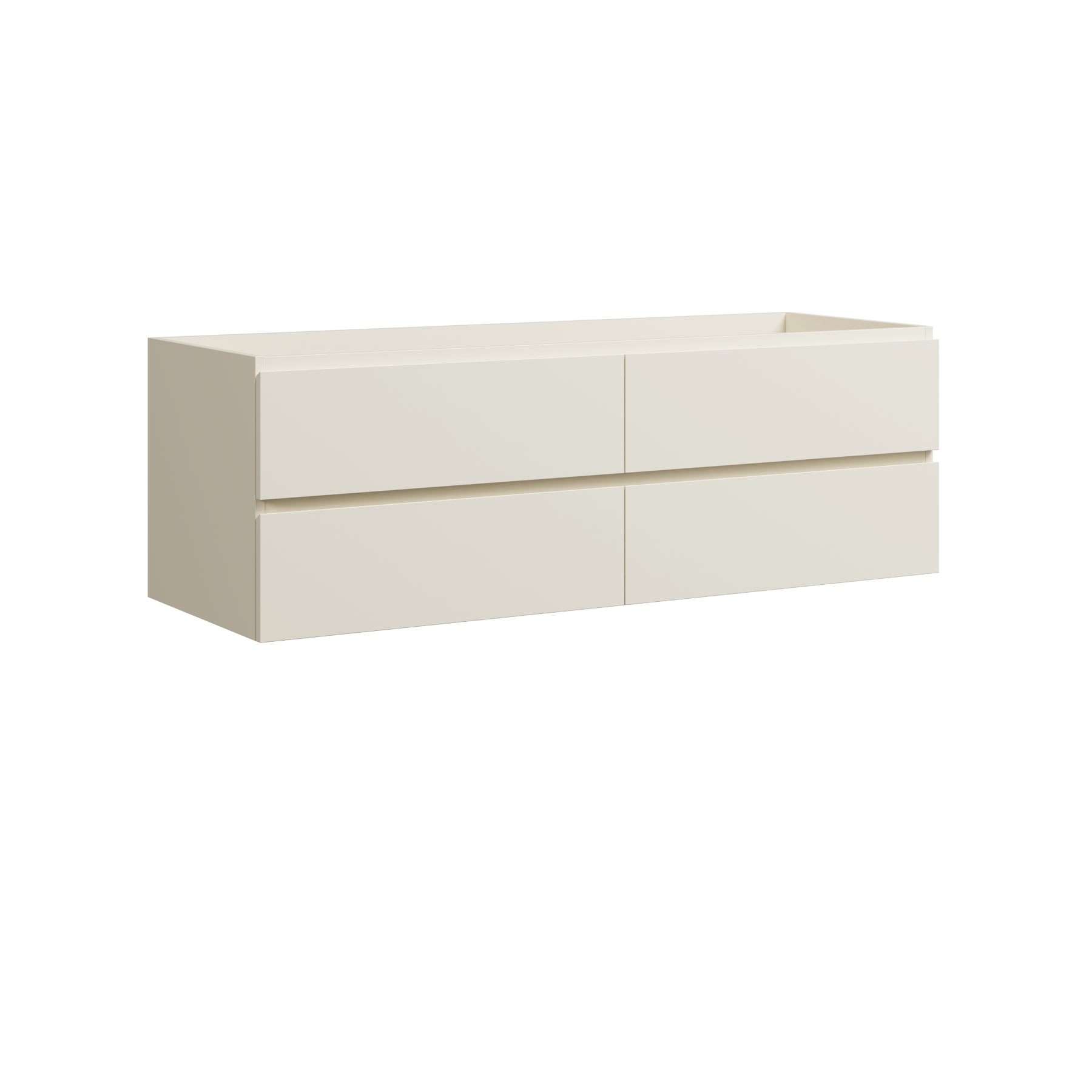 Timberline Brockton 60" x 21" x 20" Wall Mounted Double Vanity by Timberline