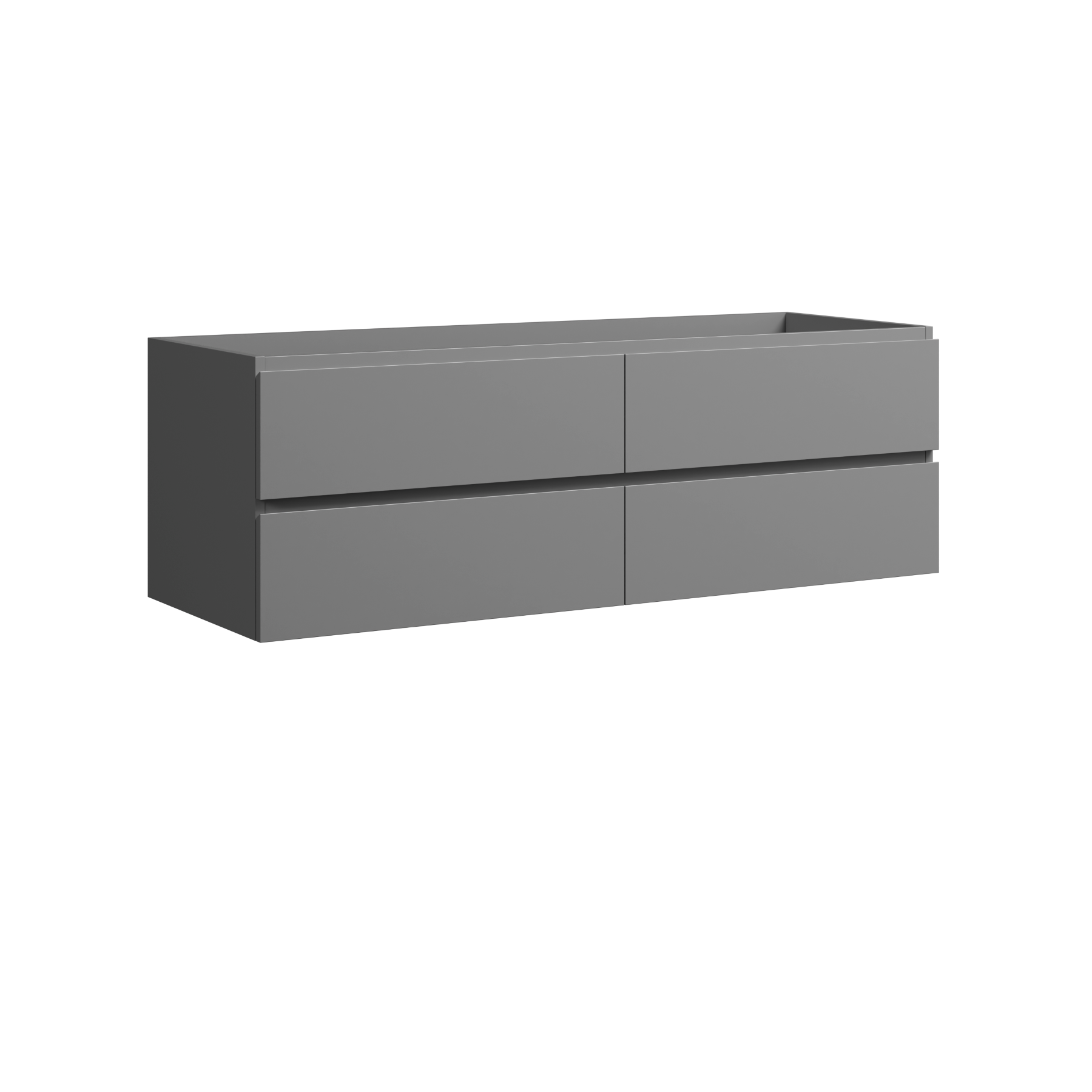 Timberline Brockton 60" x 21" x 20" Wall Mounted Double Vanity by Timberline
