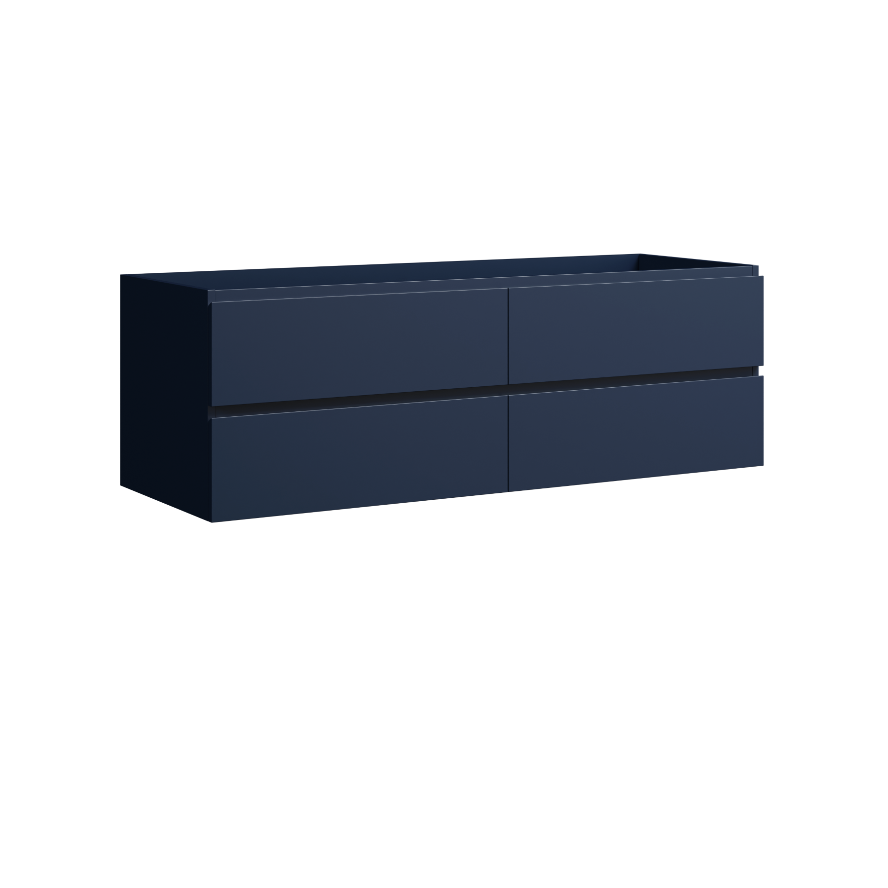 Timberline Brockton 60" x 21" x 20" Wall Mounted Double Vanity