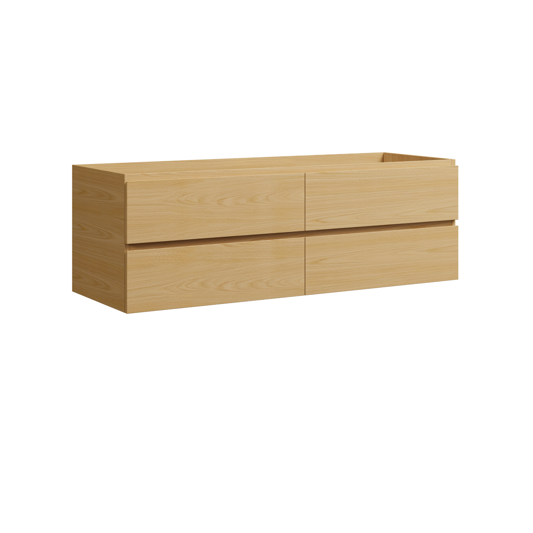 Timberline Brockton 60" x 21" x 20" Wall Mounted Double Vanity by Timberline
