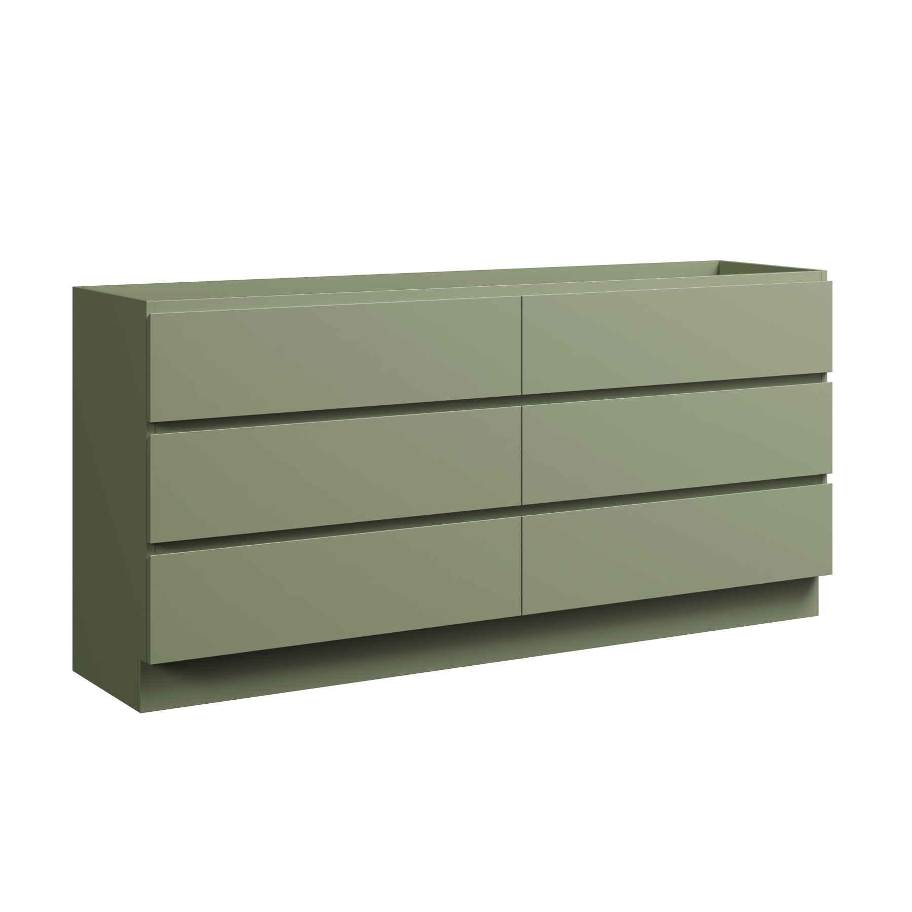 Timberline Brockton 72" x 18" x 34.5" Floor Standing Double Vanity