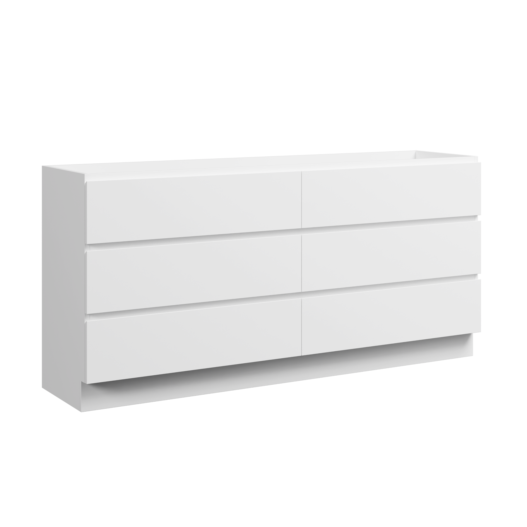 Timberline Brockton 72" x 18" x 34.5" Floor Standing Double Vanity