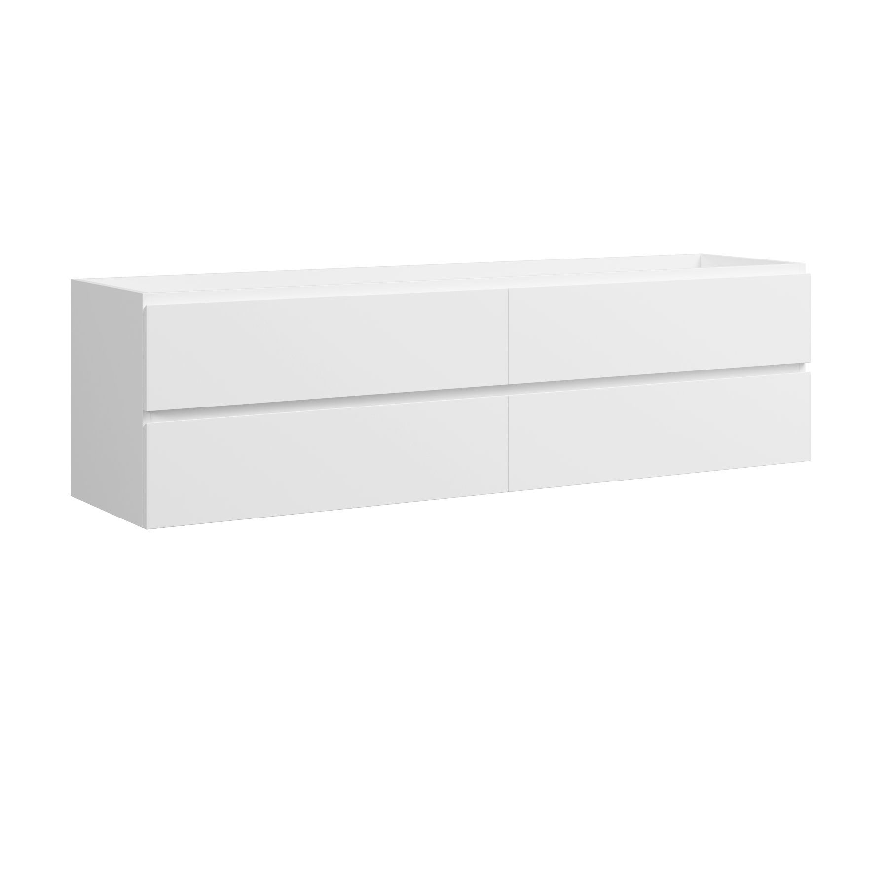 Timberline Brockton 72" x 18" x 20" Wall Mounted Double Vanity by Timberline