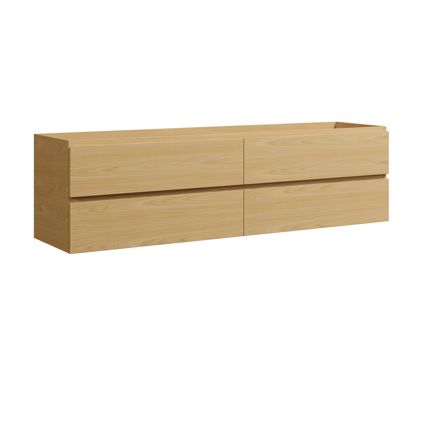 Timberline Brockton 72" x 18" x 20" Wall Mounted Double Vanity by Timberline