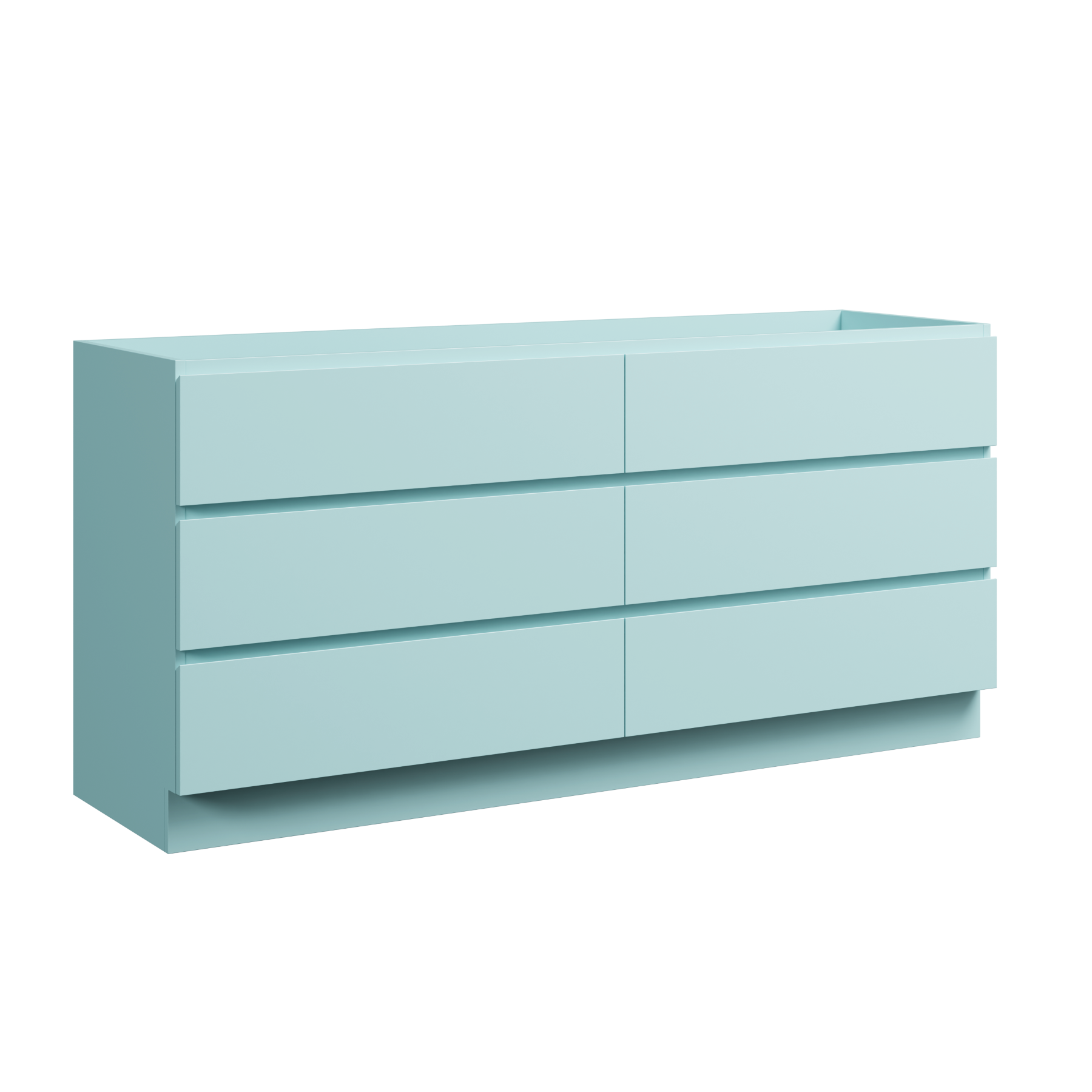 Timberline Brockton 72" x 21" x 34.5" Floor Standing Double Vanity