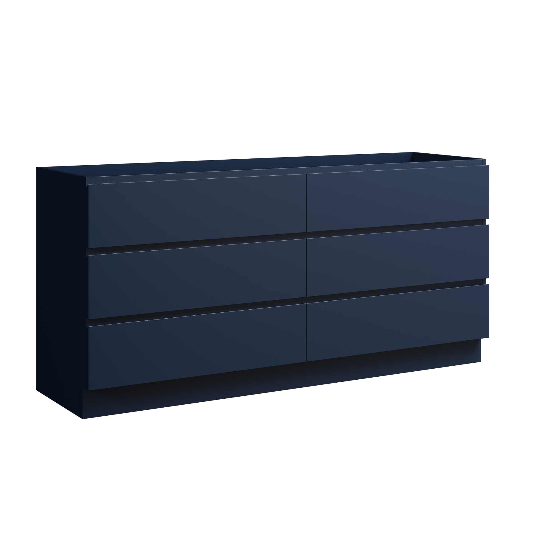 Timberline Brockton 72" x 21" x 34.5" Floor Standing Double Vanity