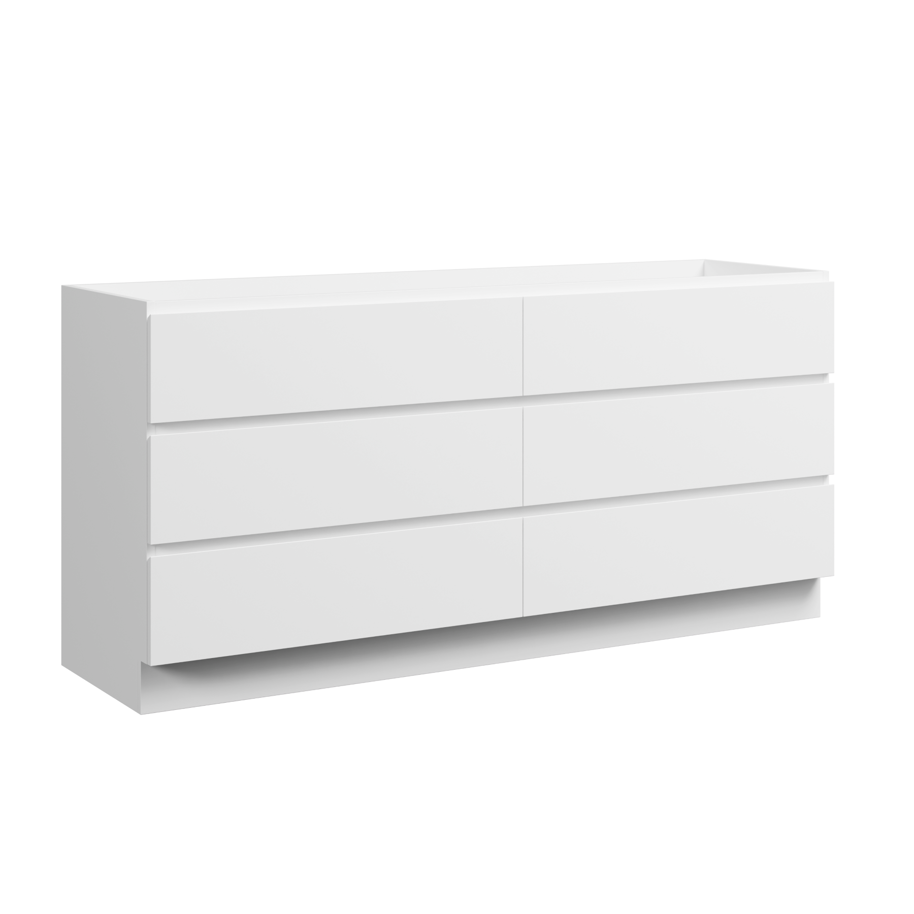 Timberline Brockton 72" x 21" x 34.5" Floor Standing Double Vanity