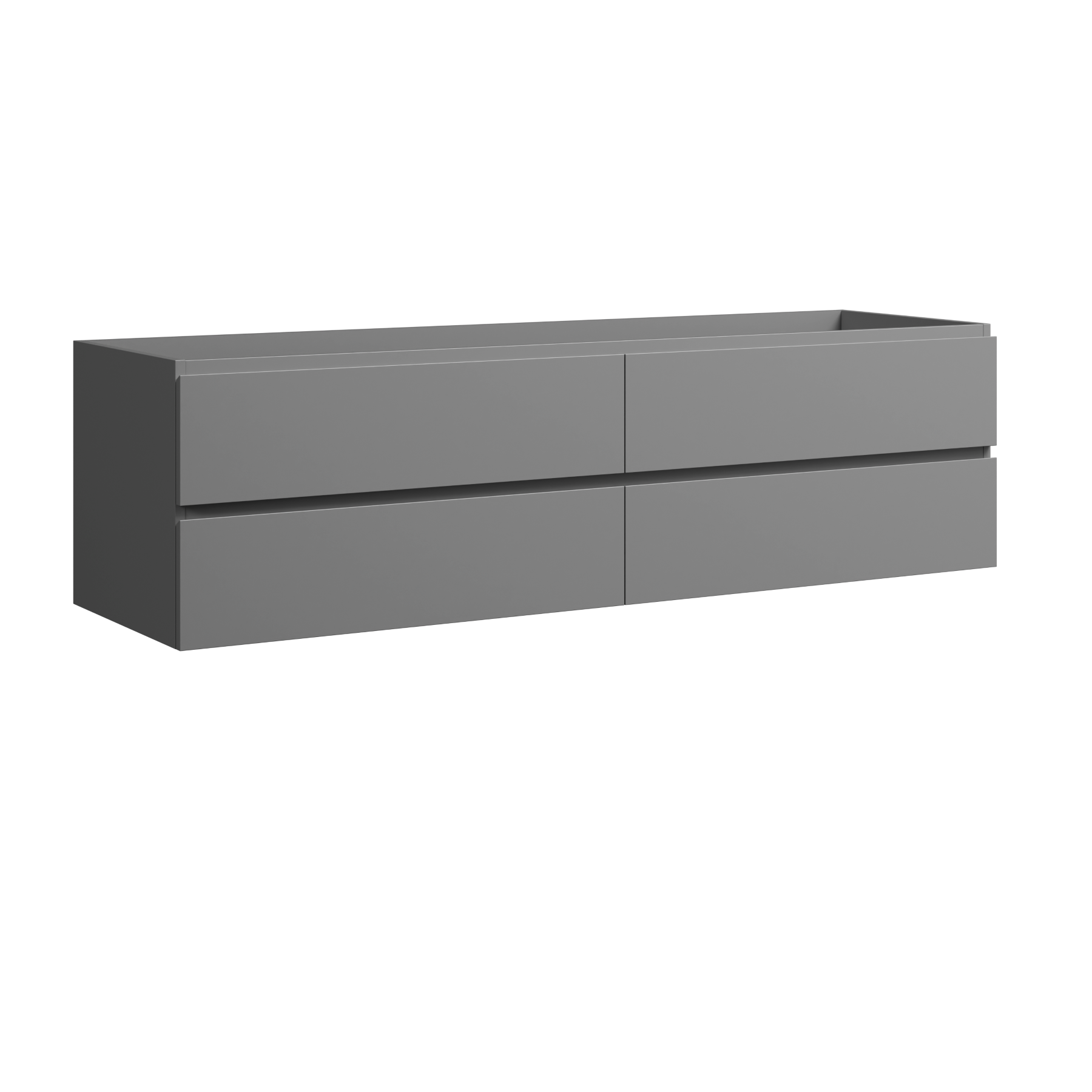 Timberline Brockton 72" x 21" x 20" Wall Mounted Double Vanity by Timberline