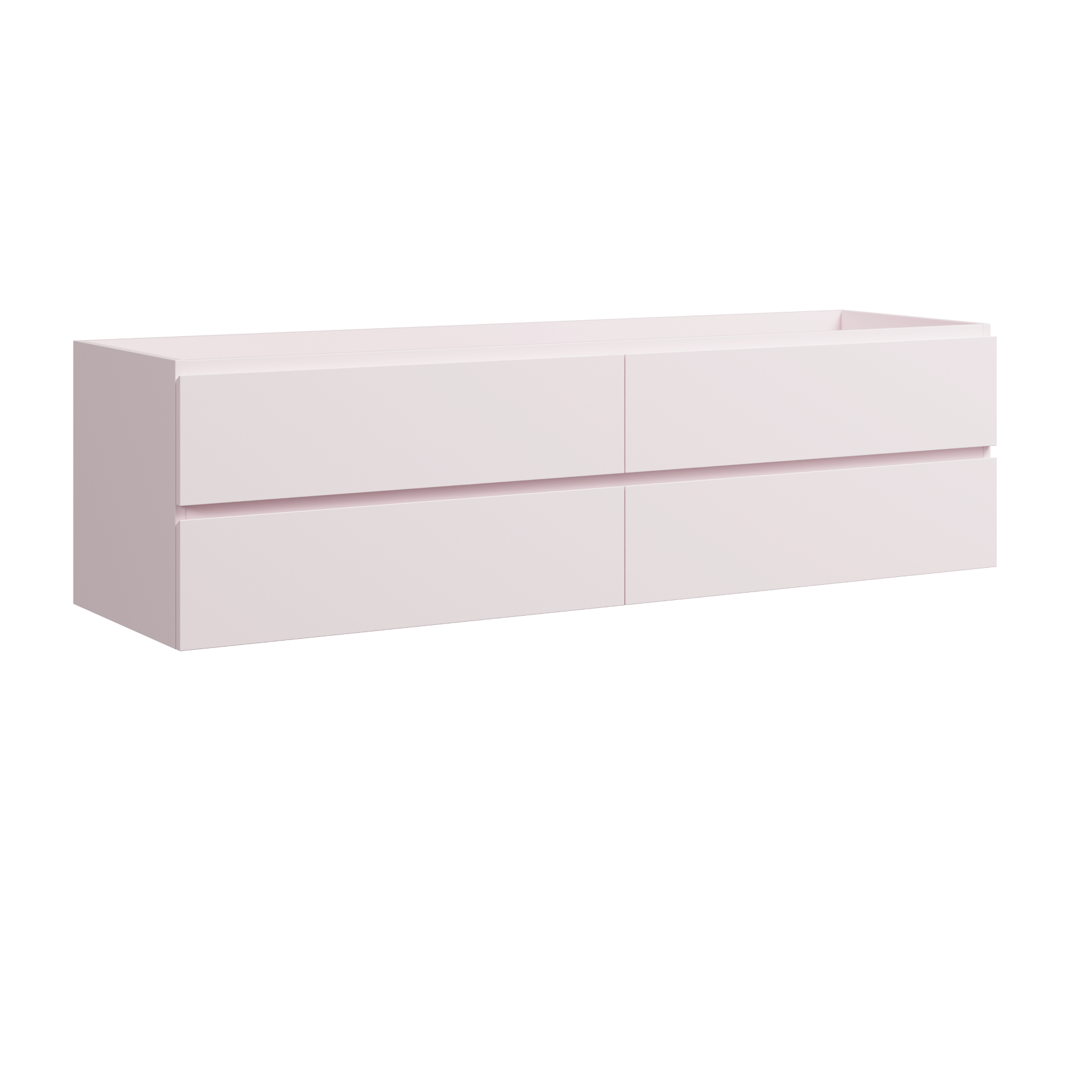 Timberline Brockton 72" x 21" x 20" Wall Mounted Double Vanity by Timberline