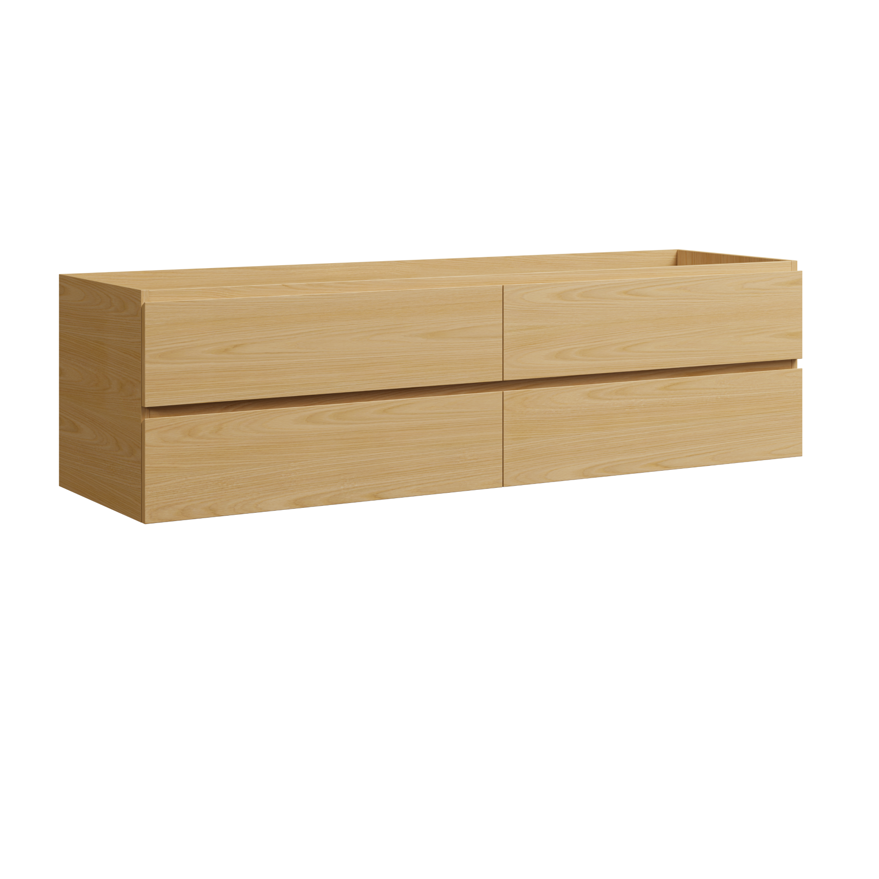 Timberline Brockton 72" x 21" x 20" Wall Mounted Double Vanity by Timberline