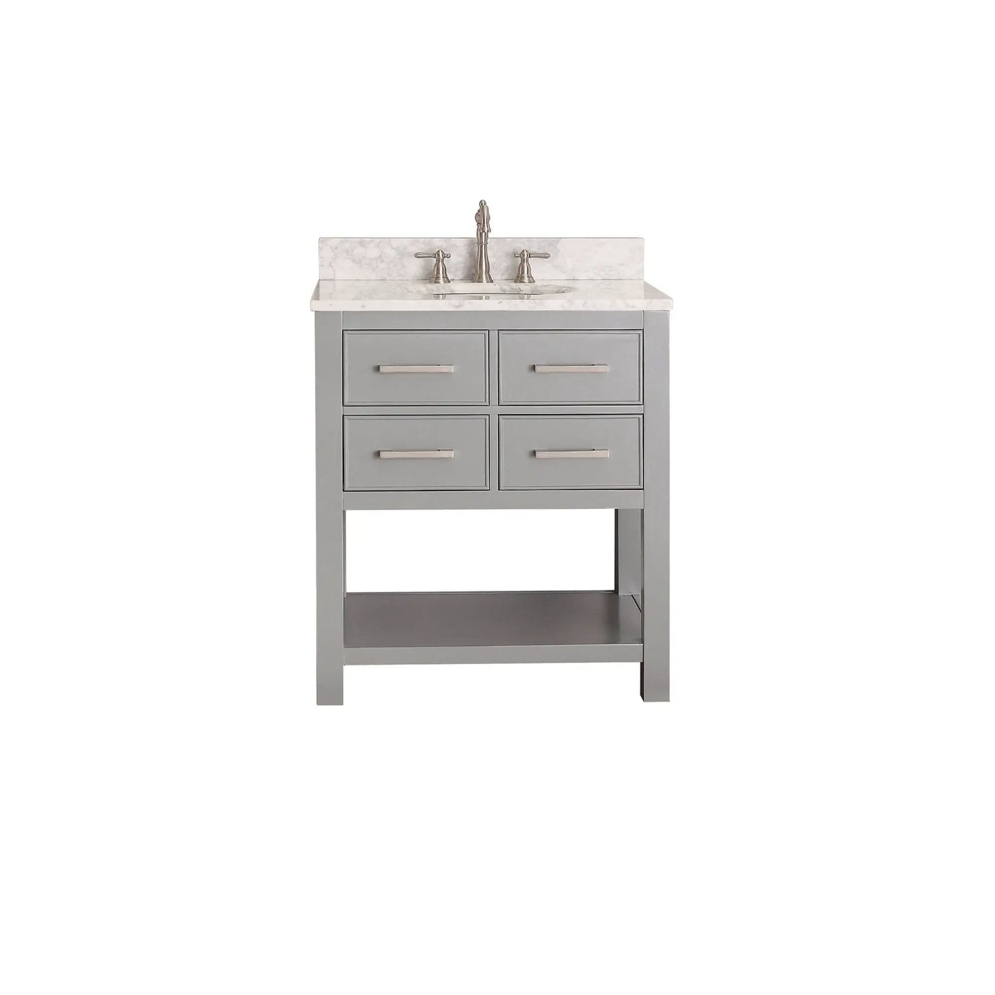 chilled gray vanity set