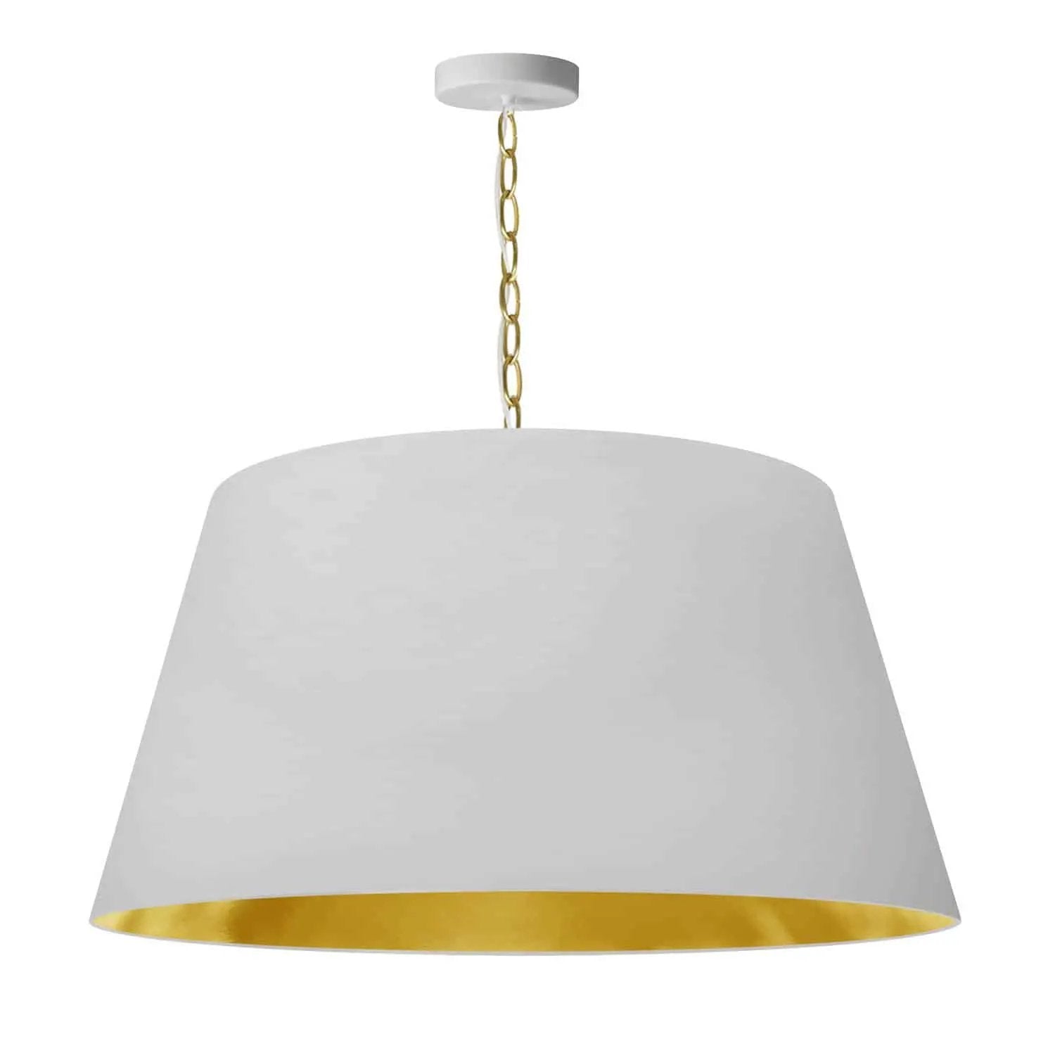 aged brass pendant light