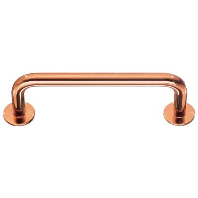 polished copper pull