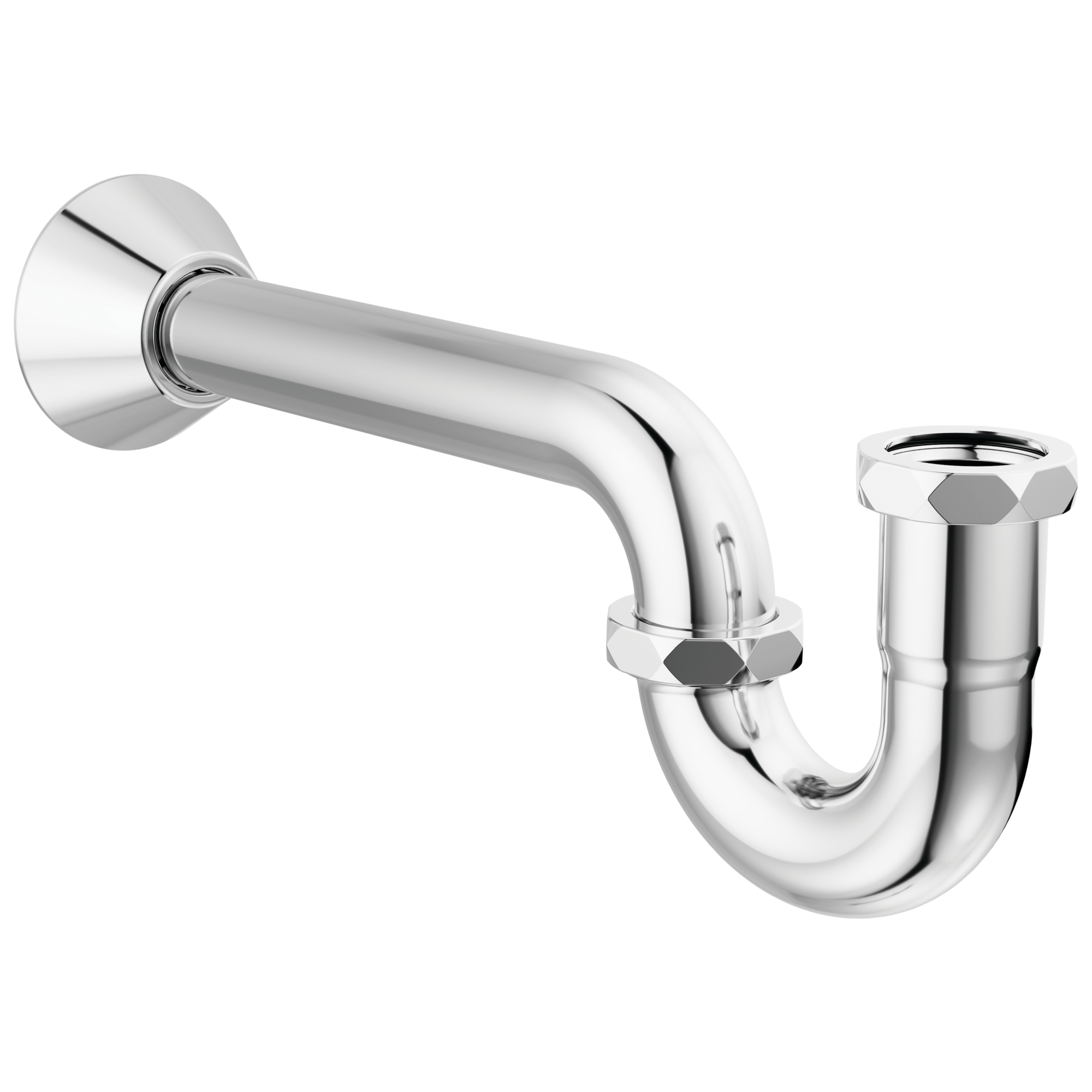 chrome p-trap