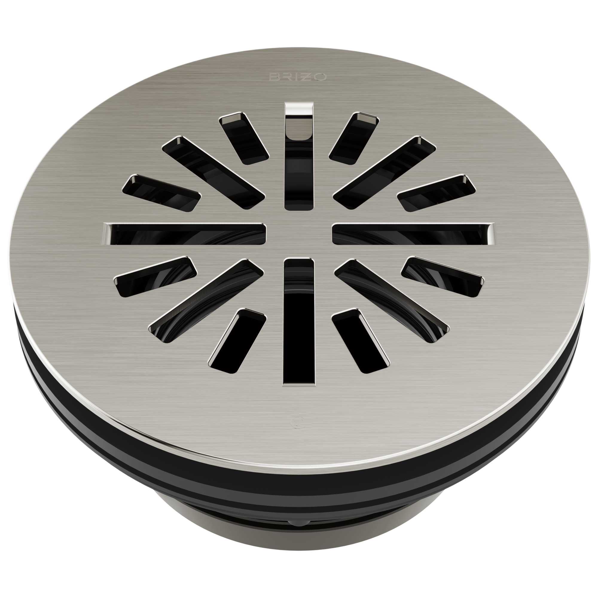 brushed nickel shower drain