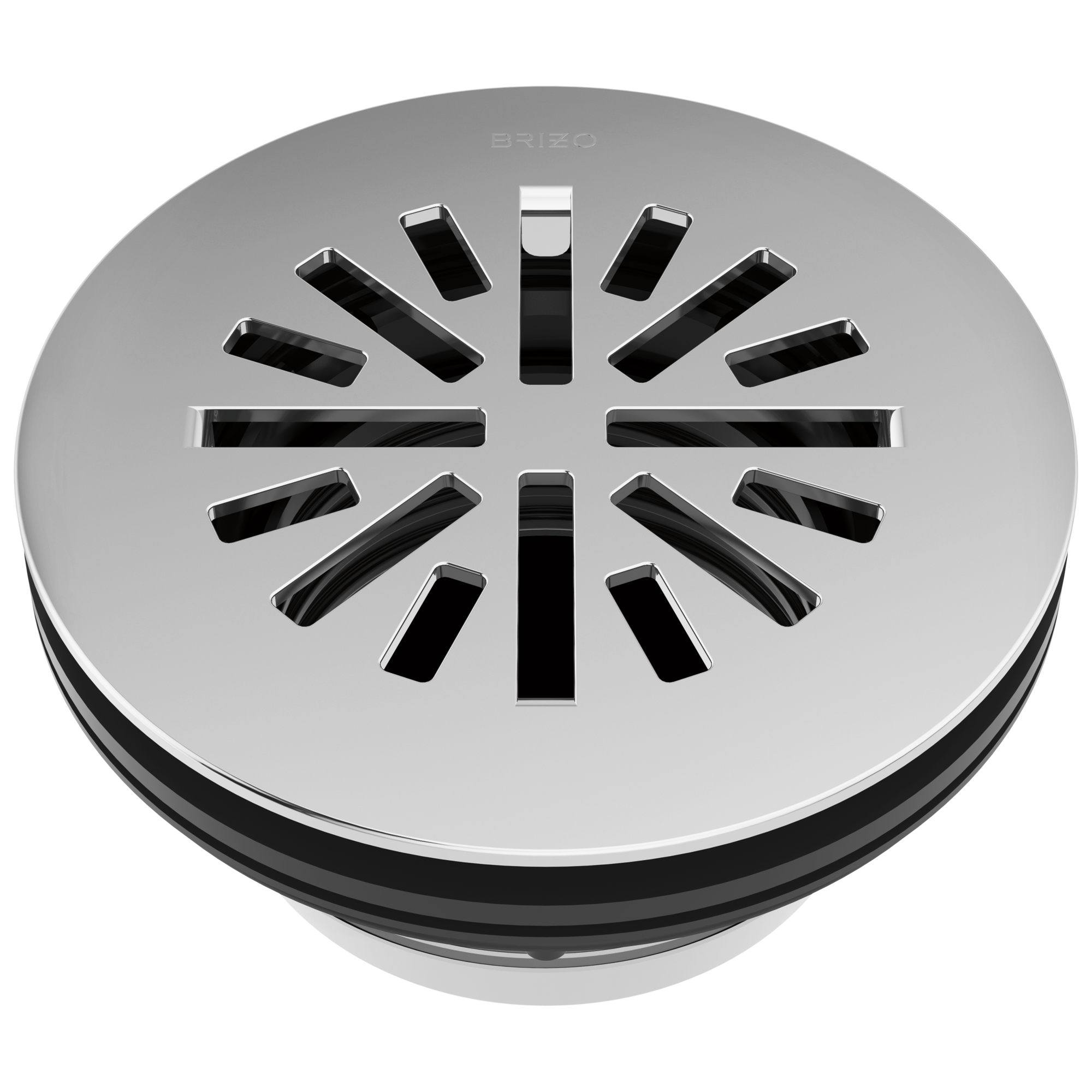 chrome shower drain