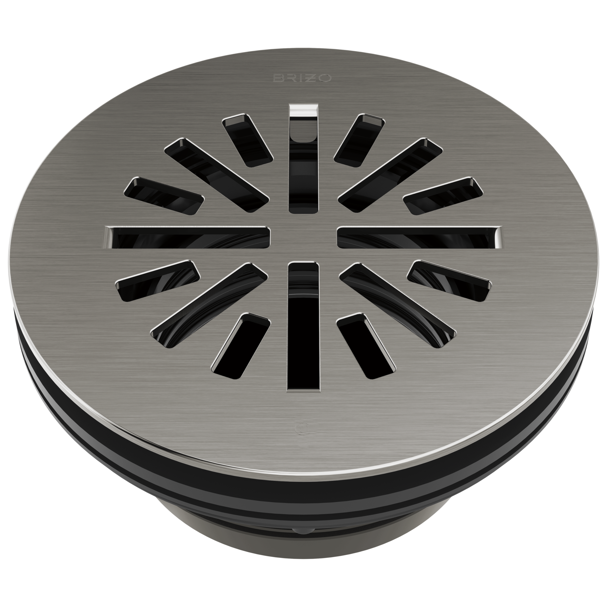 luxe steel shower drain