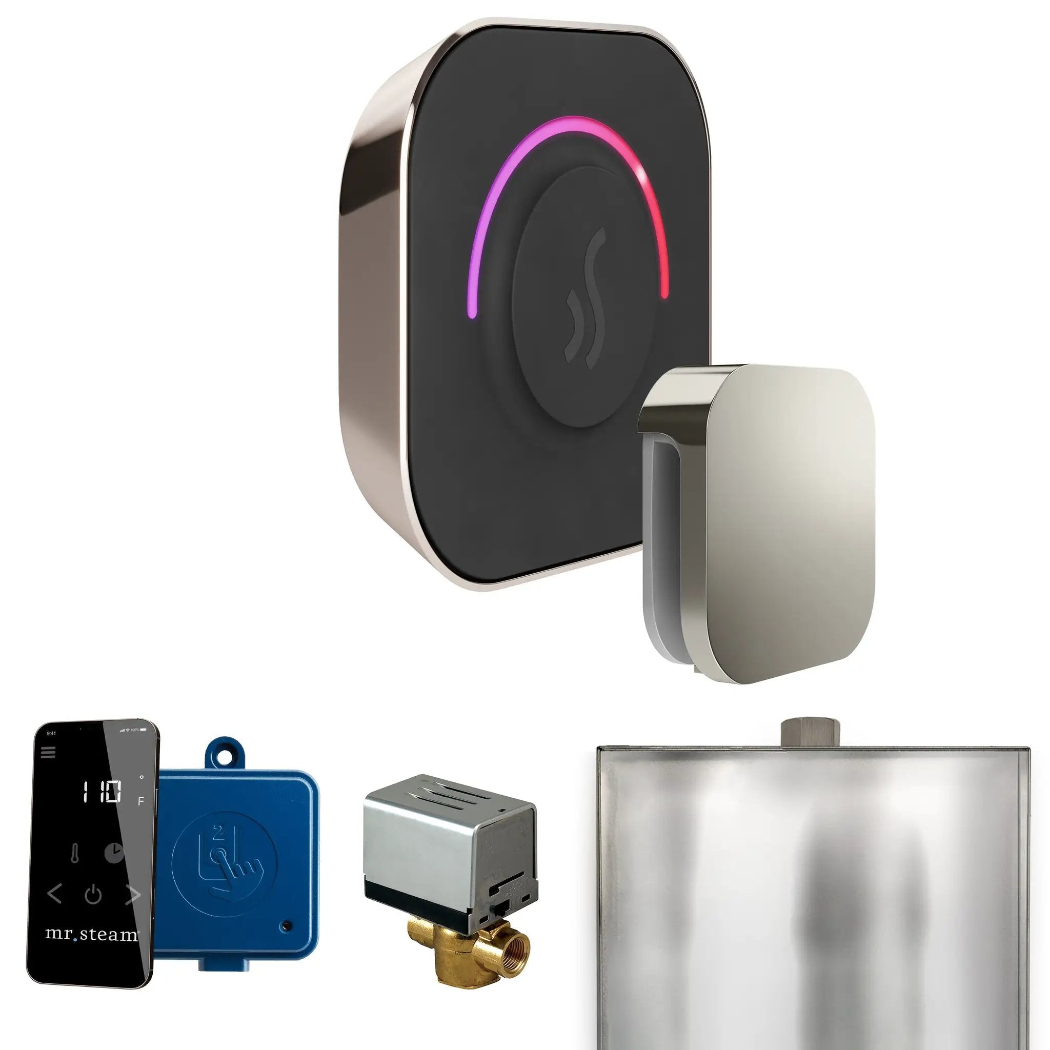 Mr Steam ButlerTouch Steam Shower Control Package with TempoTouch Control and Steamhead by Mr Steam