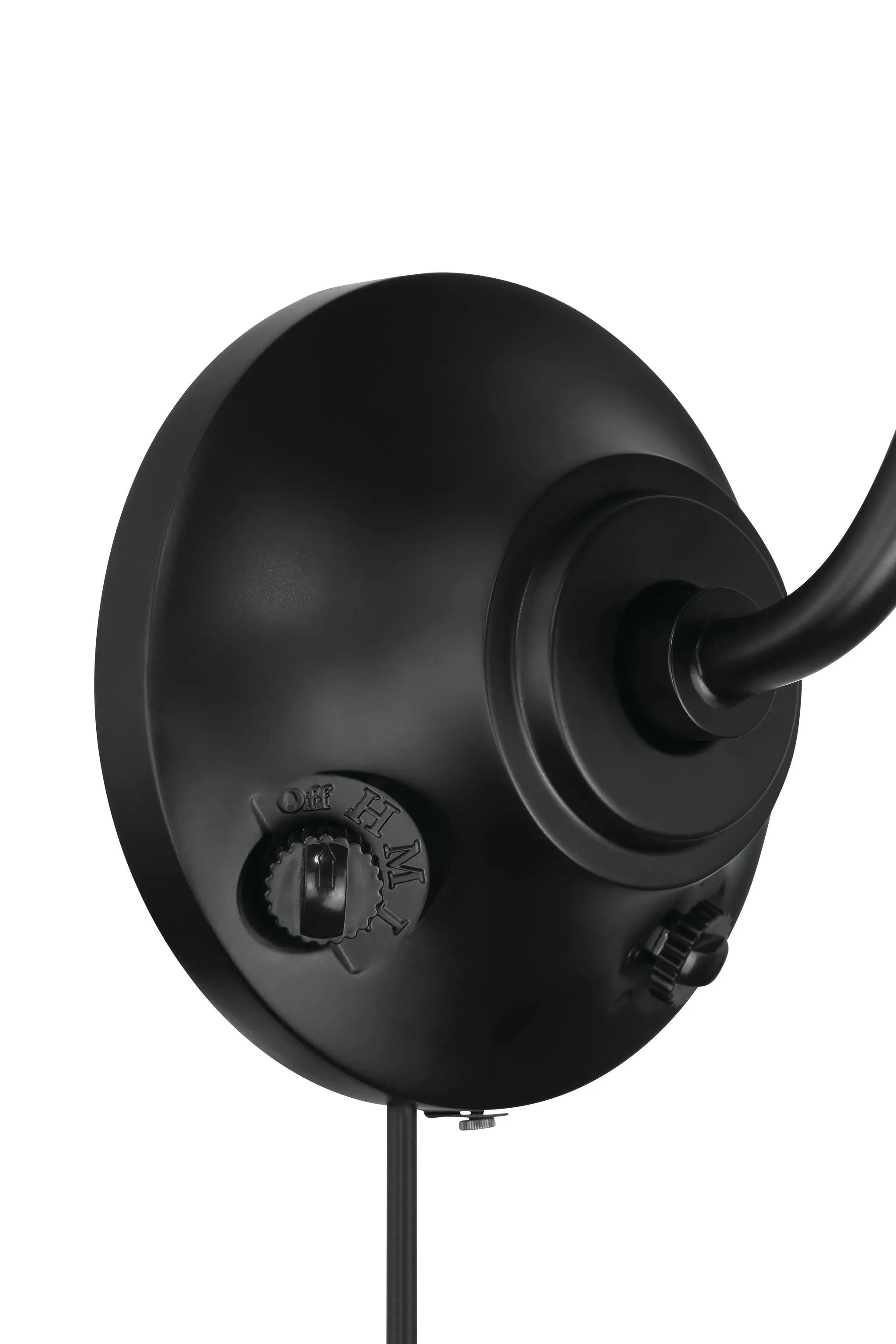 flat black ceiling fans