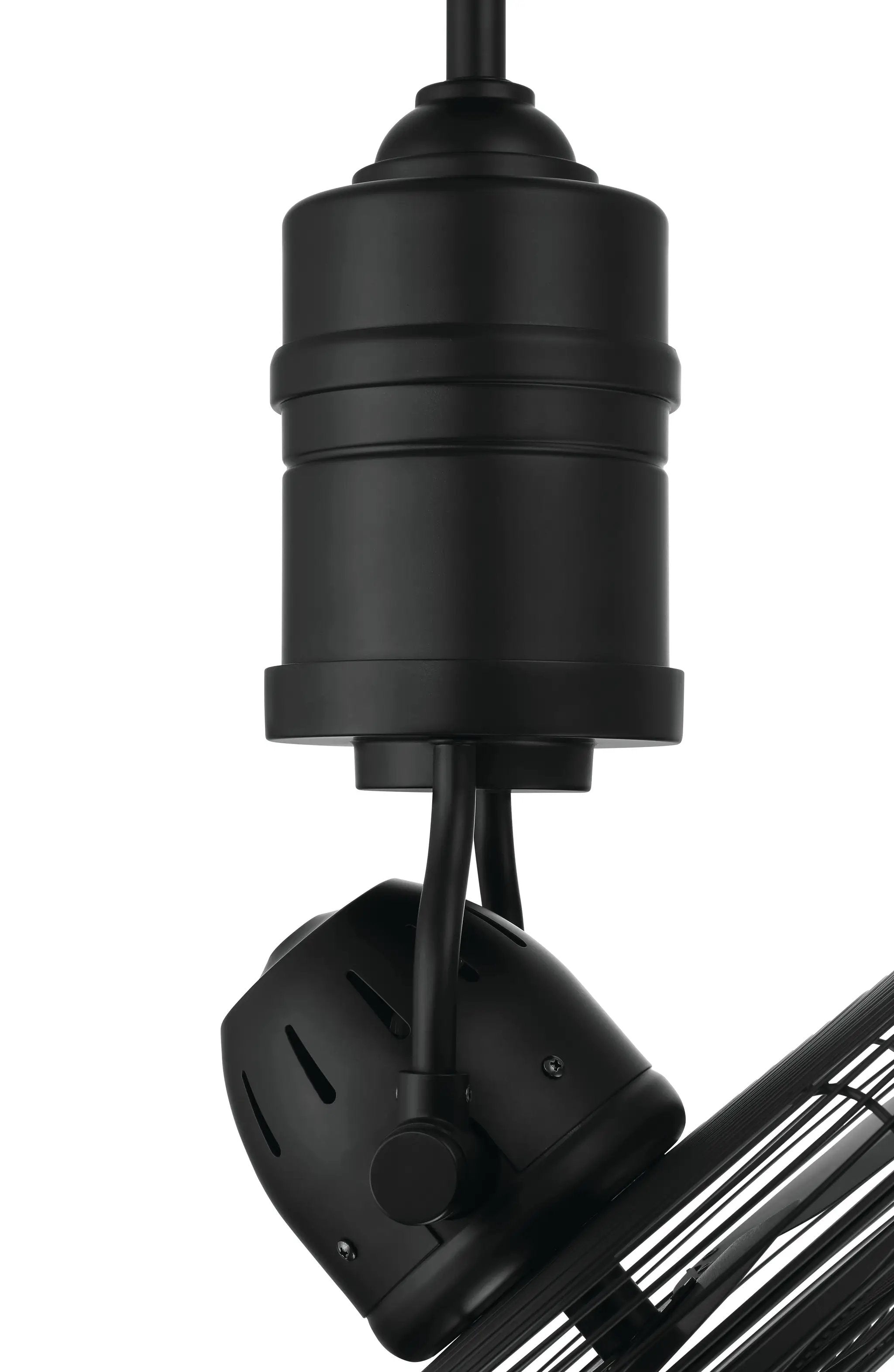 flat black ceiling fans