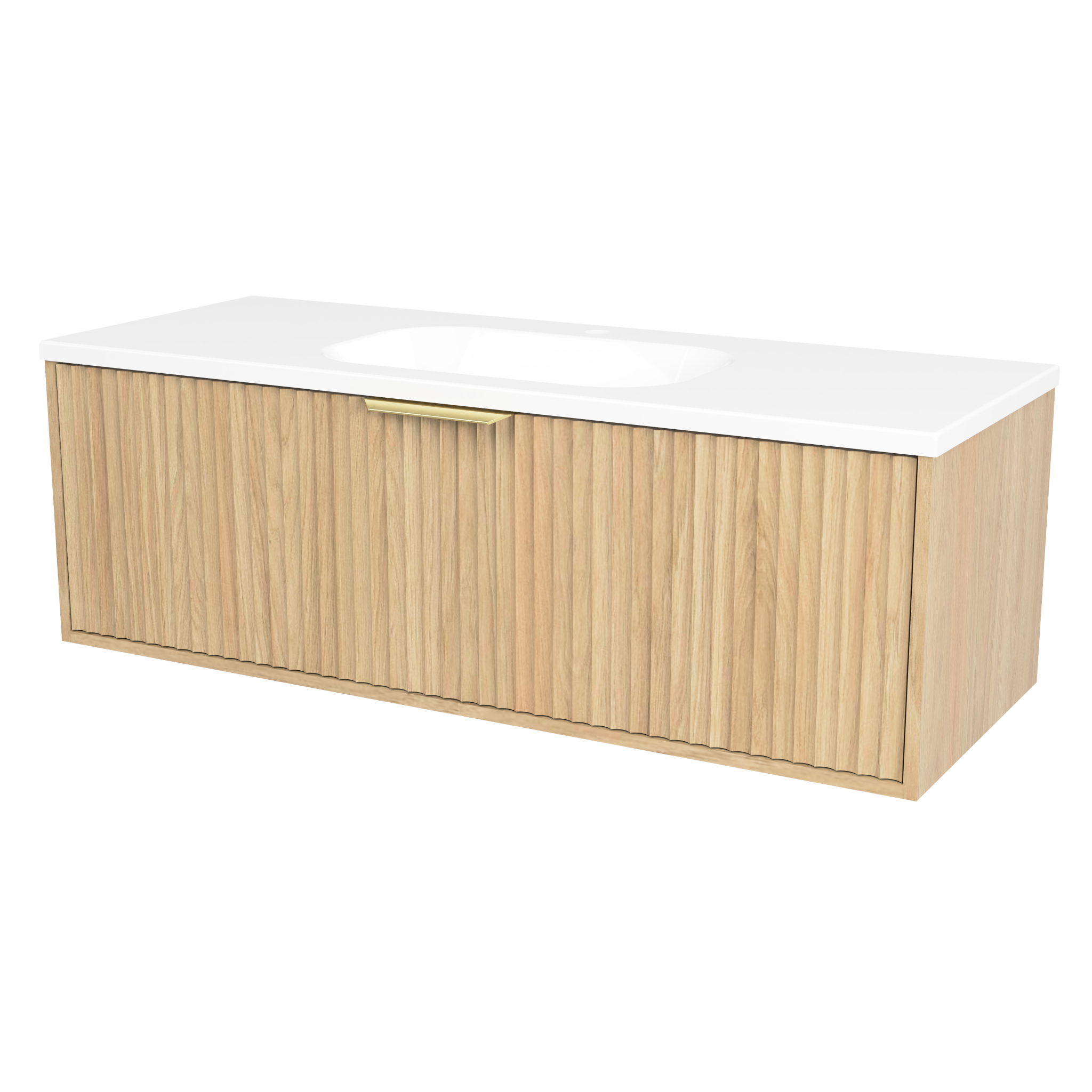Timberline Byron 48 inch Wall Hung Vanity Set by Timberline