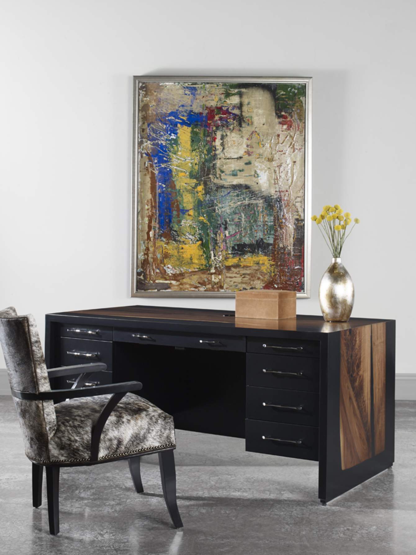 polished nickel pull