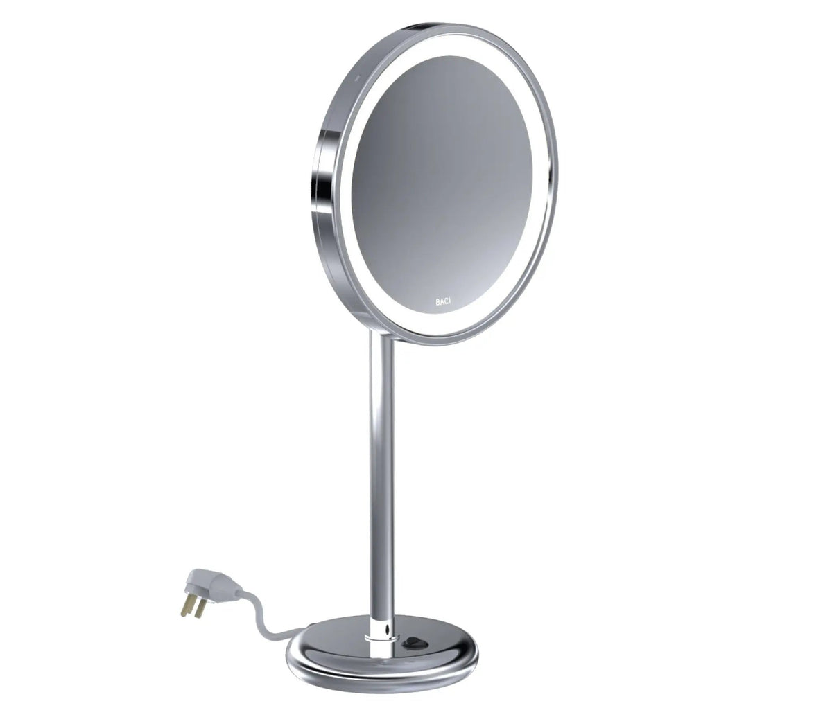 Baci By Remcraft Senior Round Traditional Table Mirror - 10X by Baci