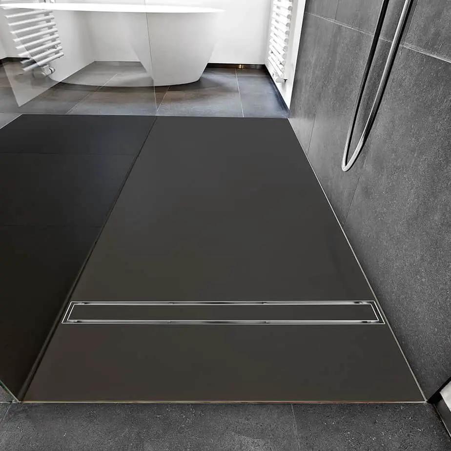 satin linear drain
