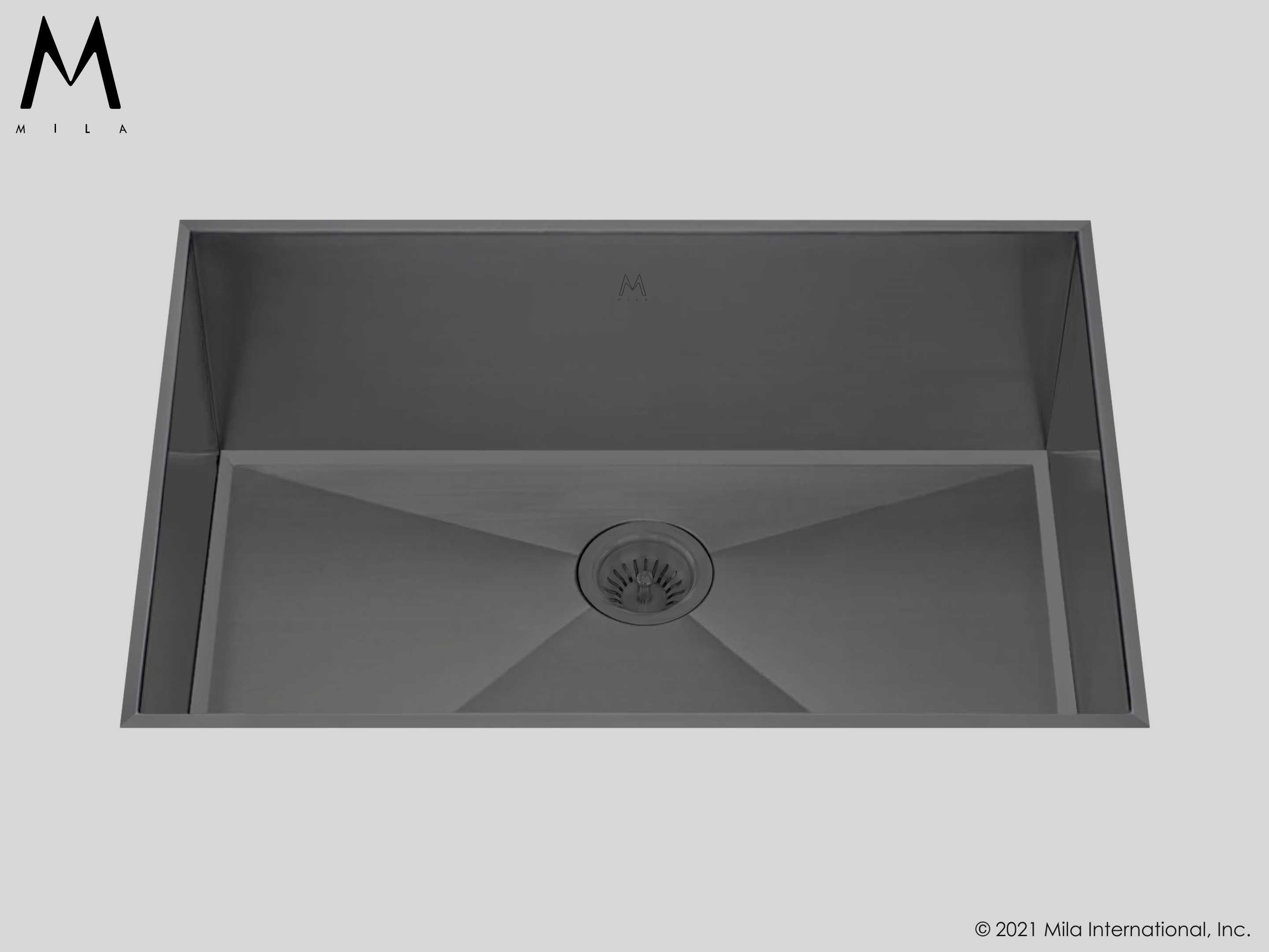 graphite kitchen sink