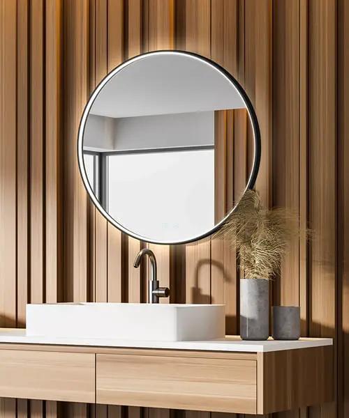 lighted mirror