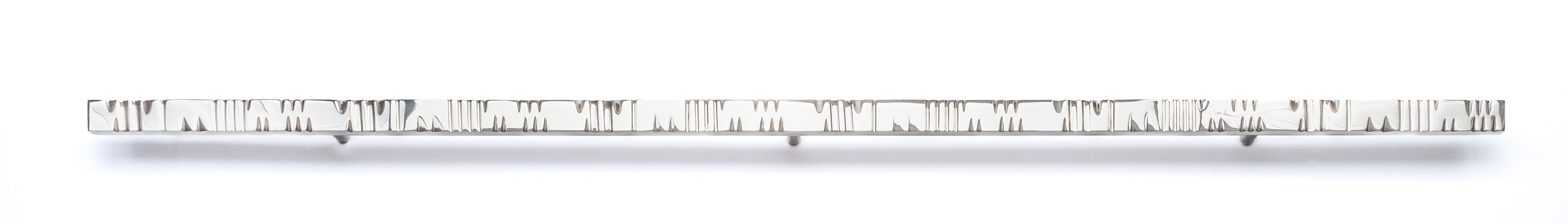 polished nickel knob